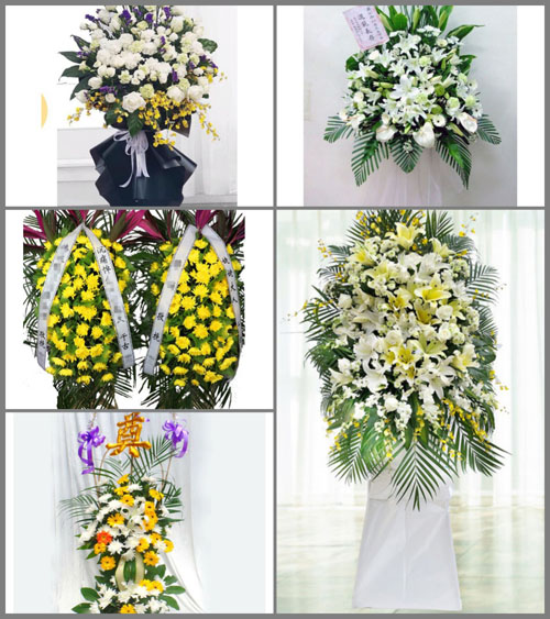 广东清远市清城区洲心街道伦洲村白事花篮预定